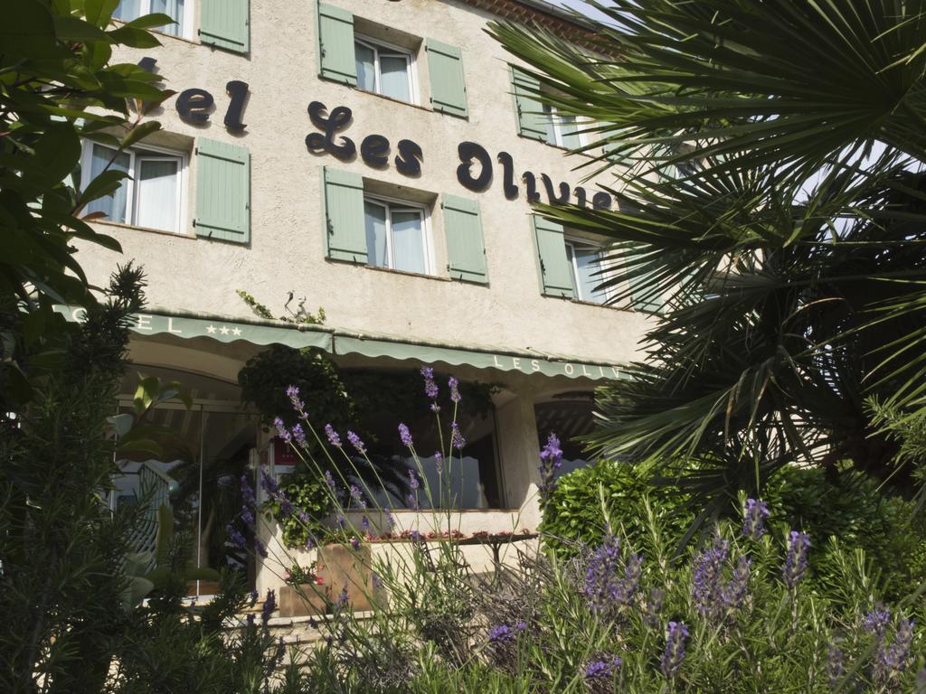 Hotel Les Oliviers Fayence Dış mekan fotoğraf